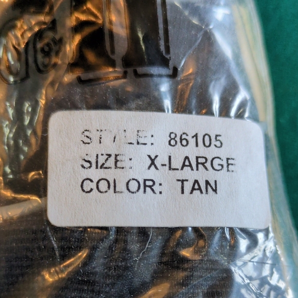 Duluth Trading Co Black &Tan, Poly & Leather Gloves XL - Picture 4 of 5